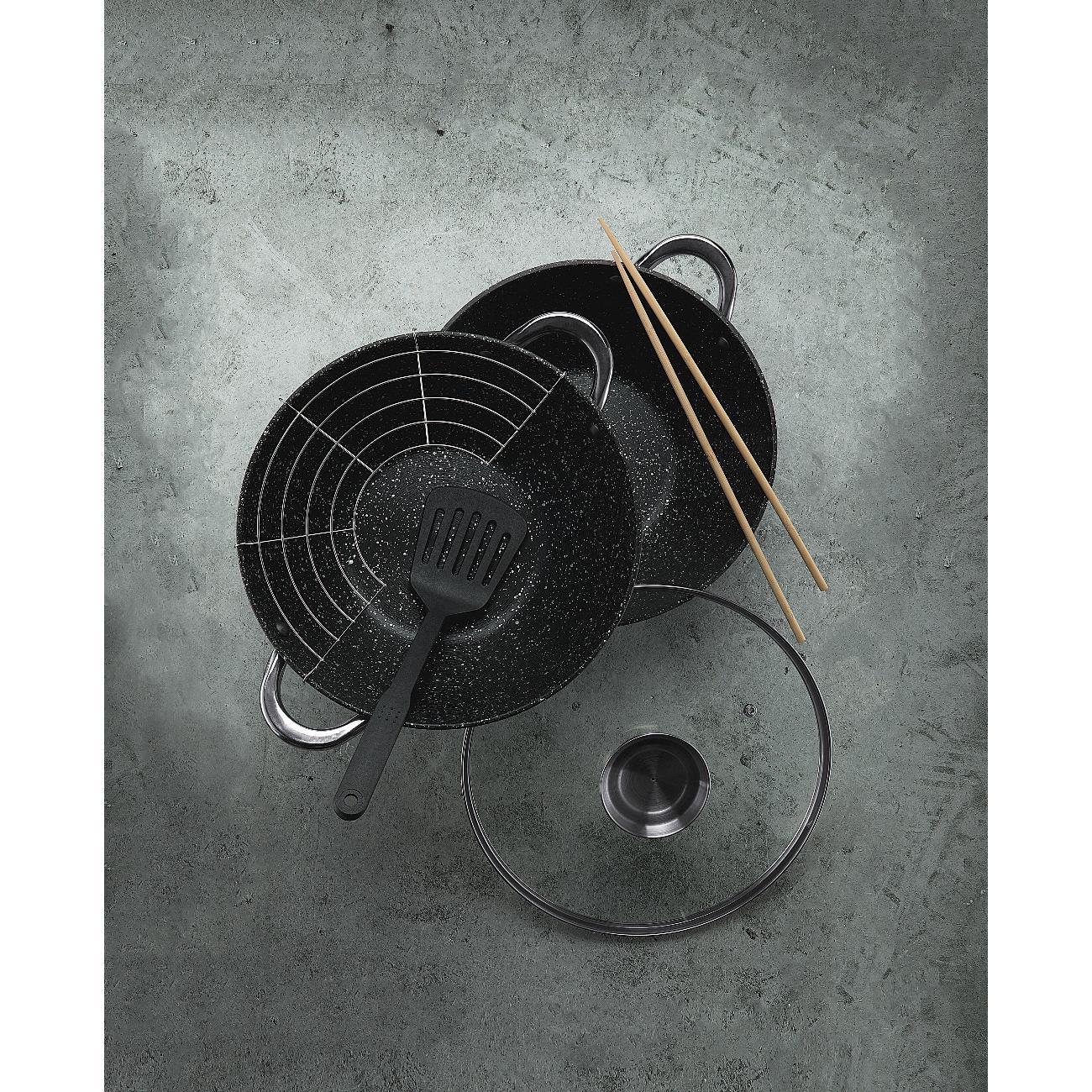 Казан (облегченный чугун) 3л/26см с аромокрышкой REGENT inox FRITTO