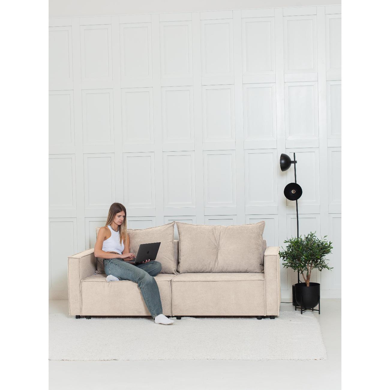 Диван CityHD ГонконгПРО бежевый