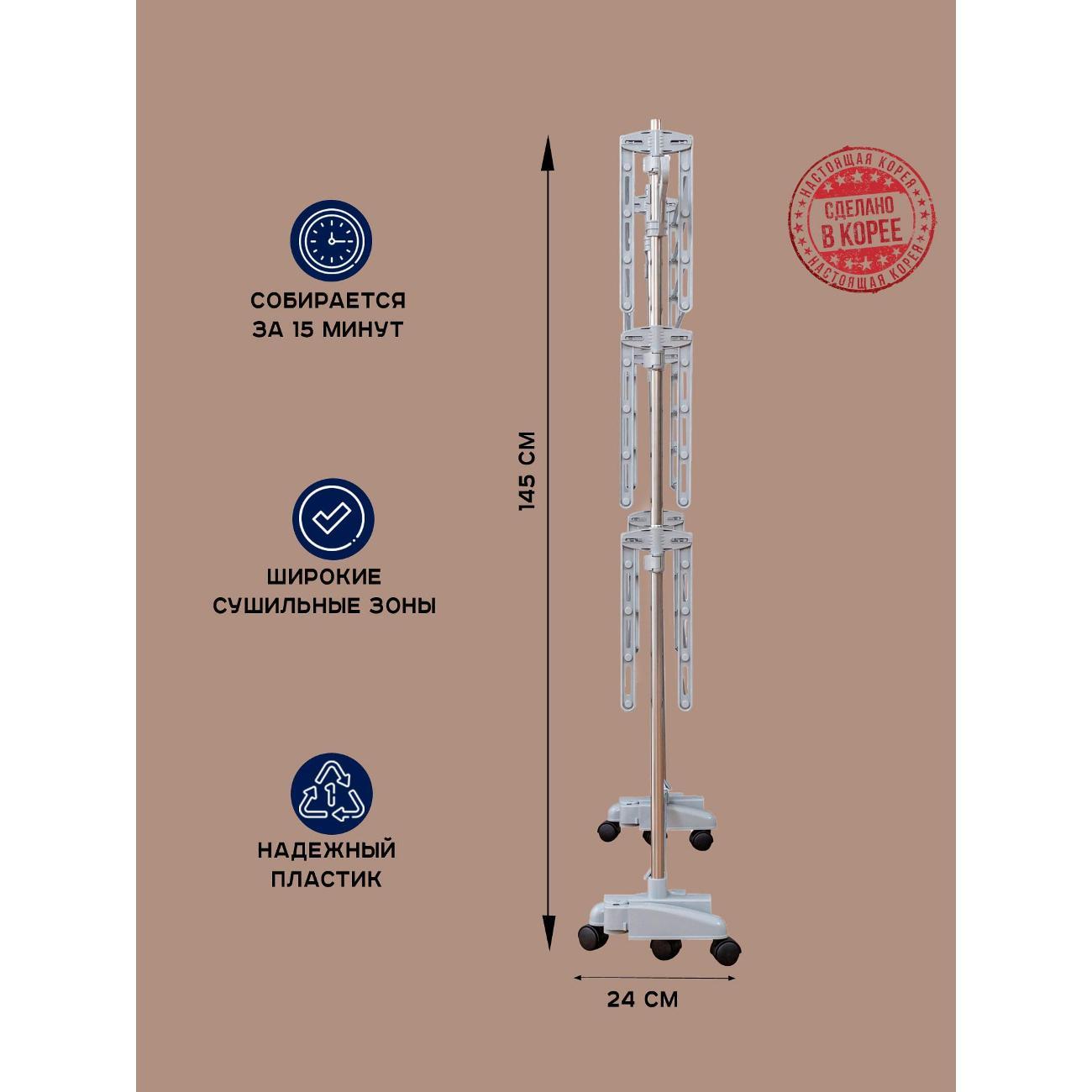 Сушилка для белья Gochu All Mom 4