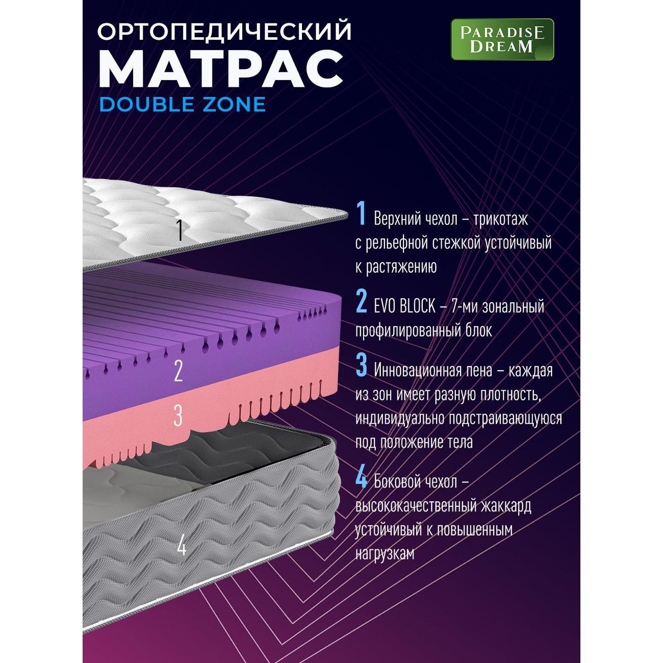 Матрас Paradise Dream DoubleZone140х200