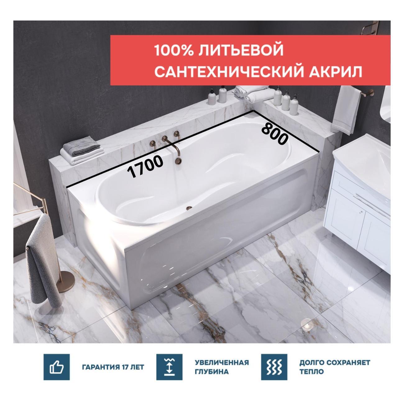 Ванна 1MARKA DINAMIKA (01ди1780кс2+)