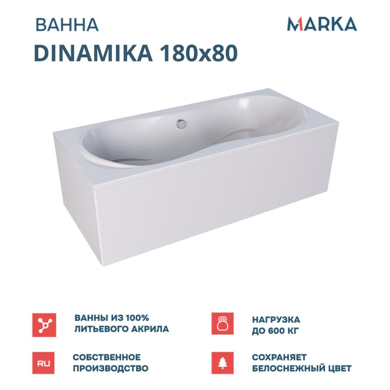 Ванна 1MARKA DINAMIKA (01ди1880кп)