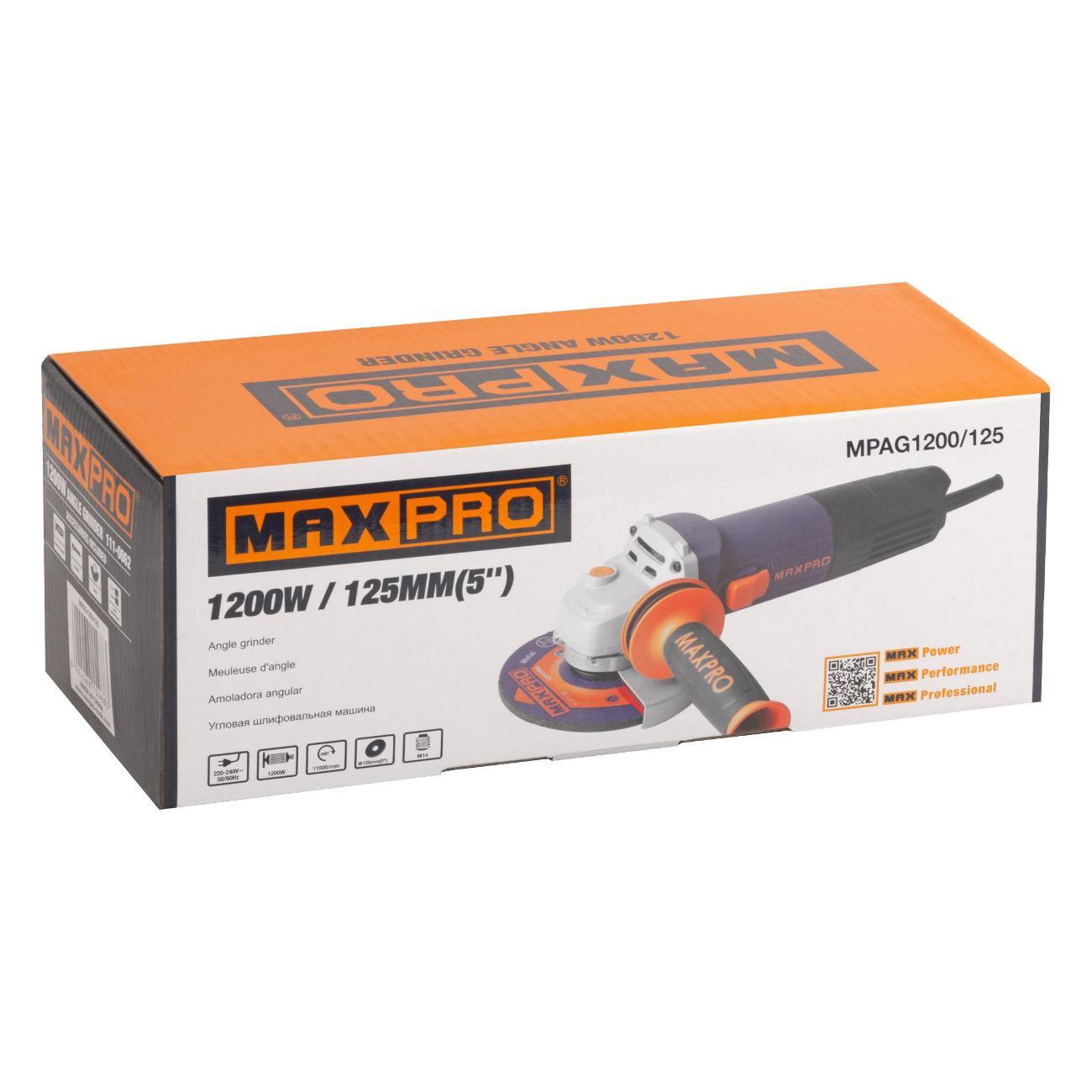 Шлифмашина угловая (болгарка) Max-Pro 85134