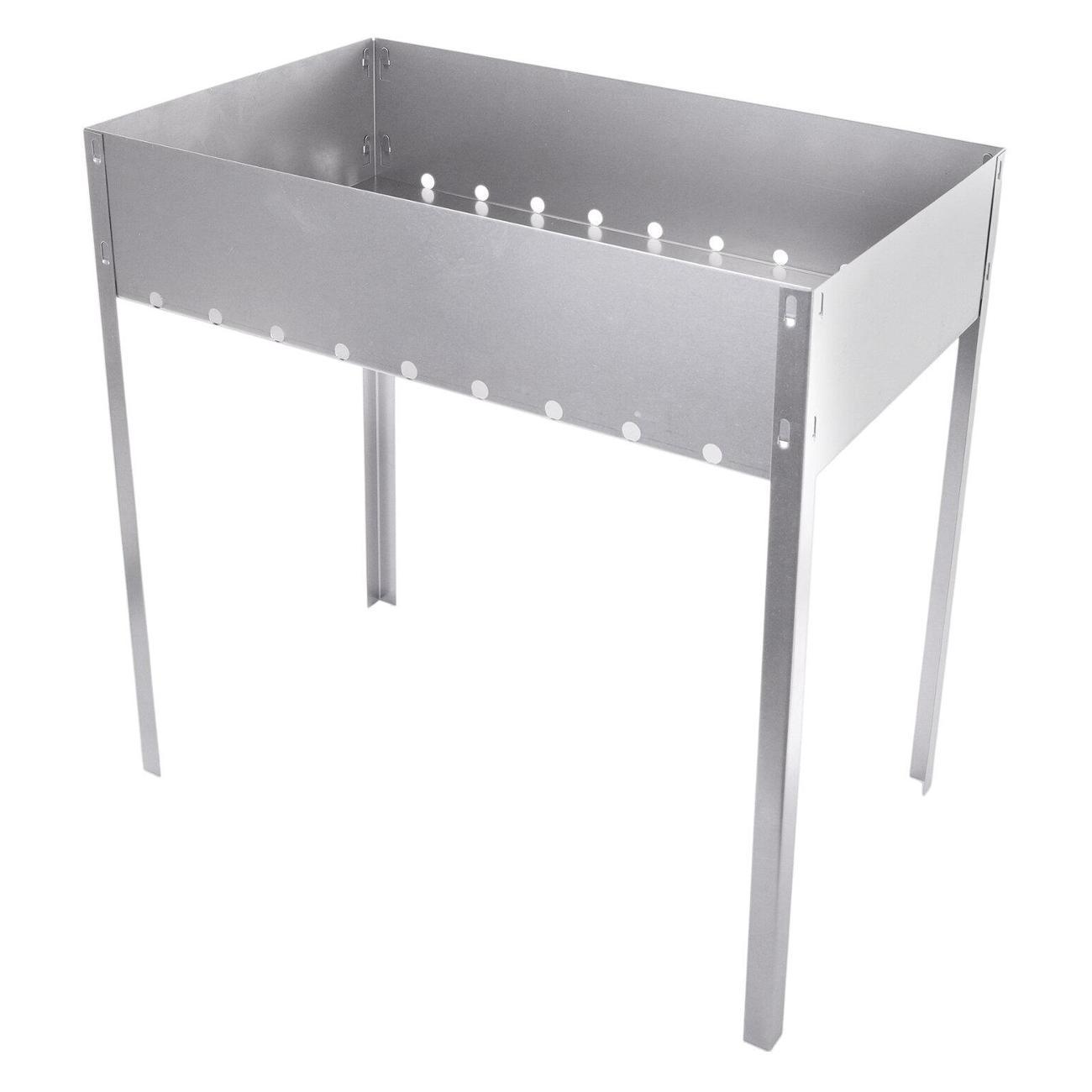 Мангал складной ГРИЛЬ И ПИКНИК сборный, 50х30х50 см в коробке