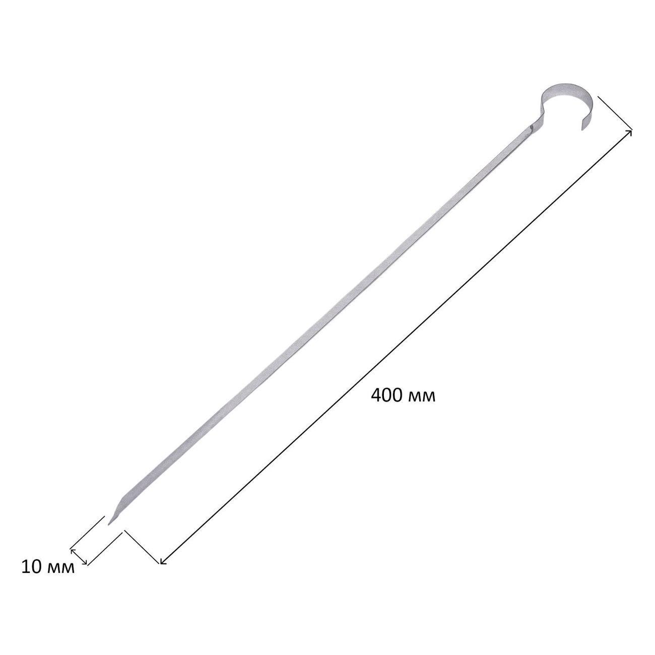 Мангал складной ГРИЛЬ И ПИКНИК сборный, 50х30х50 см + шампуры в коробке