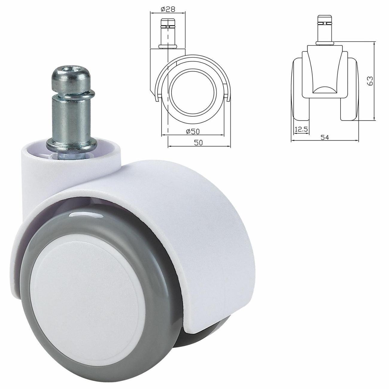 Колеса для кресла Brabix 533086