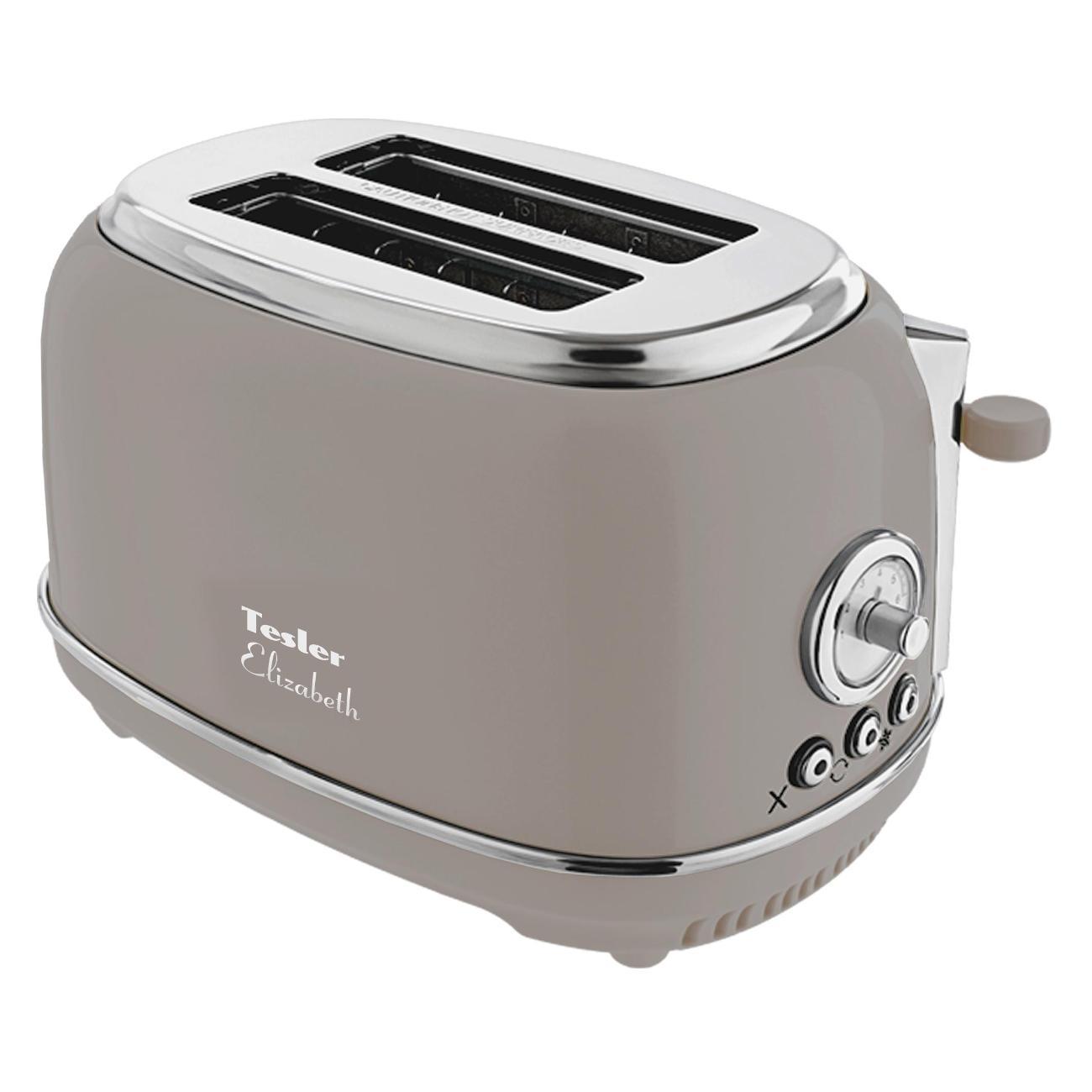 Тостер Tesler TT-245 SAND GREY