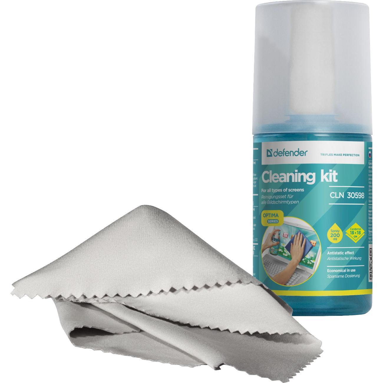 Чистящее средство для ТВ Defender CLN 30598 Optima