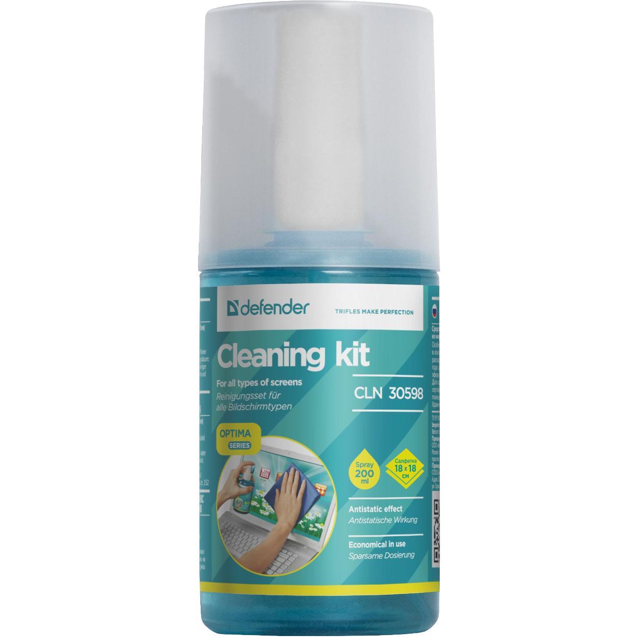 Чистящее средство для ТВ Defender CLN 30598 Optima