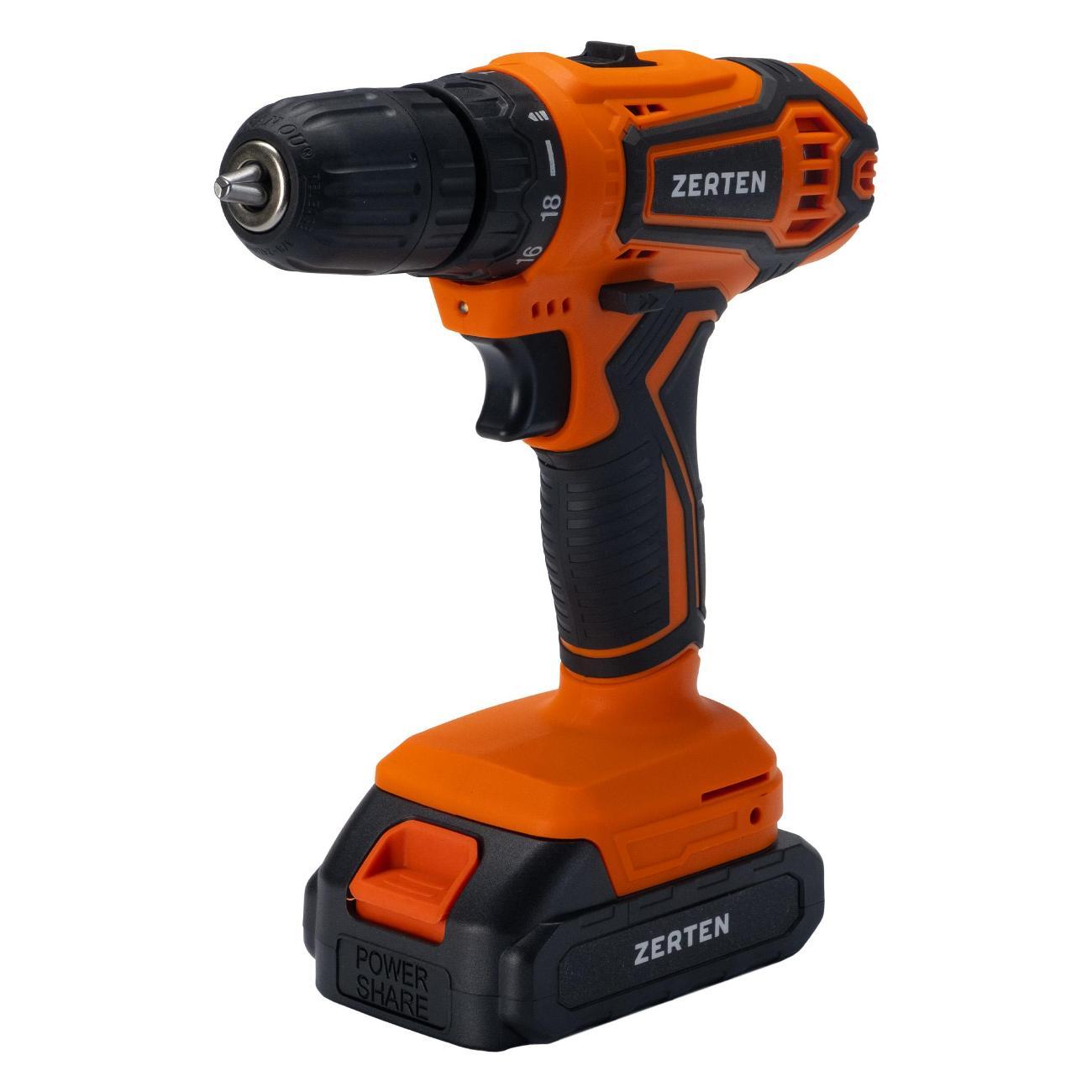 Дрель-шуруповерт Zerten ASB-18S