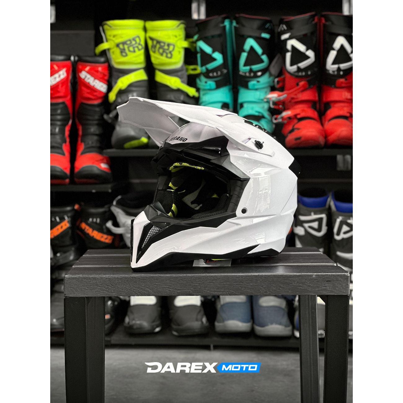 Мотошлем DAREX Verano 189 White S фото