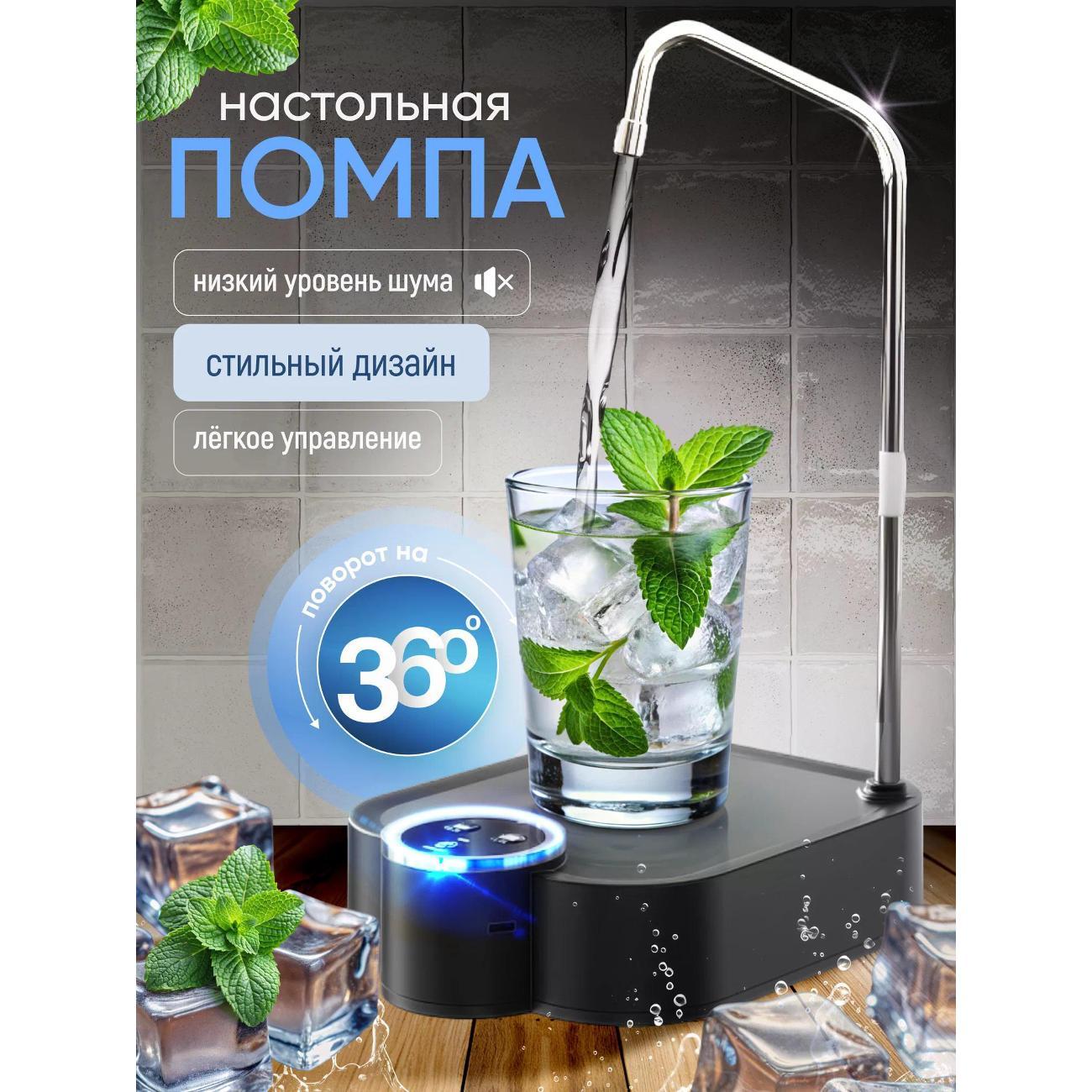 Электрическая помпа для воды AquANDLike D20черная