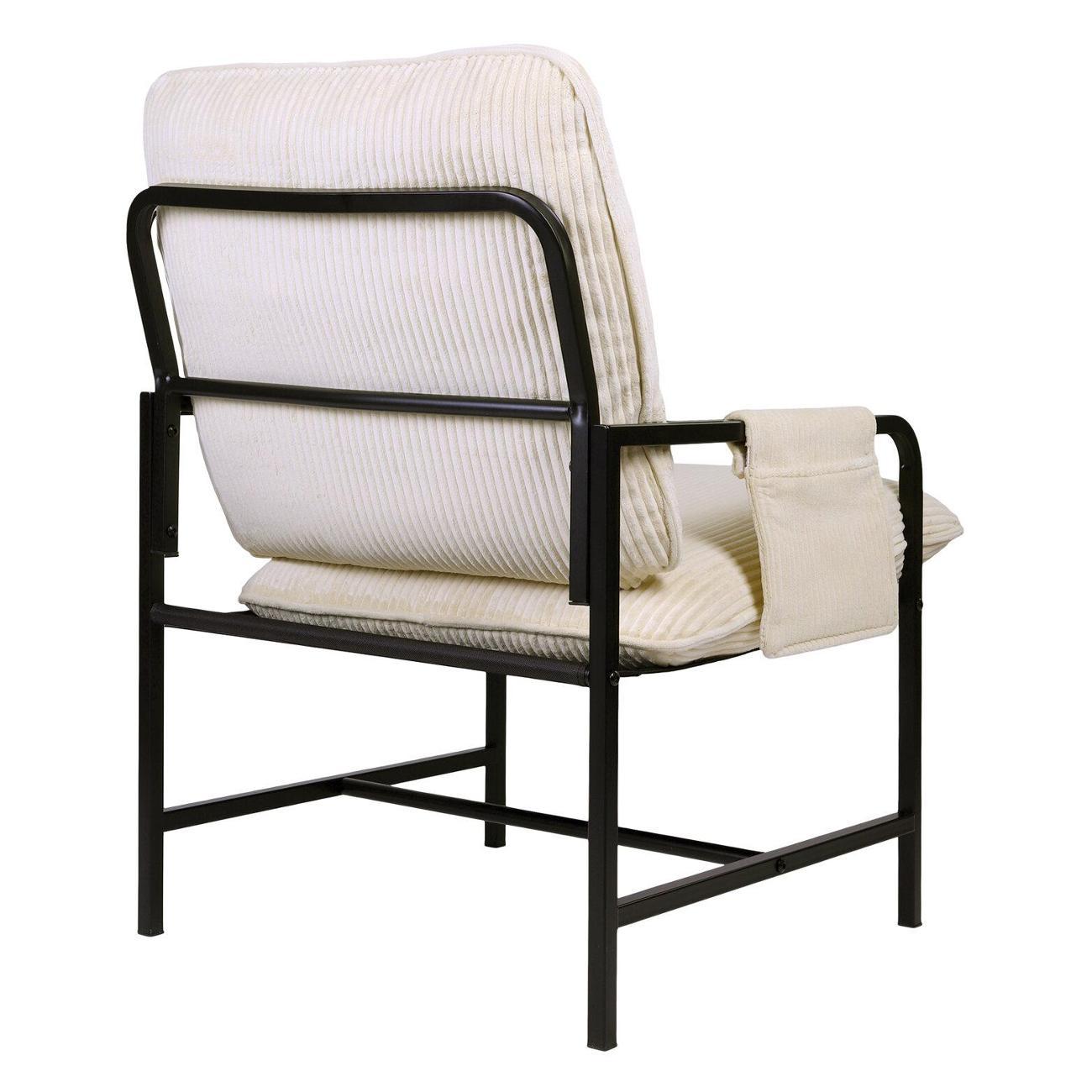 Кресло Brabix Gentle LC-300, ЛОФТ, молочное