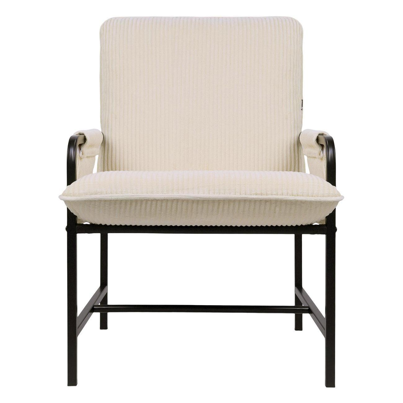 Кресло Brabix Gentle LC-300, ЛОФТ, молочное