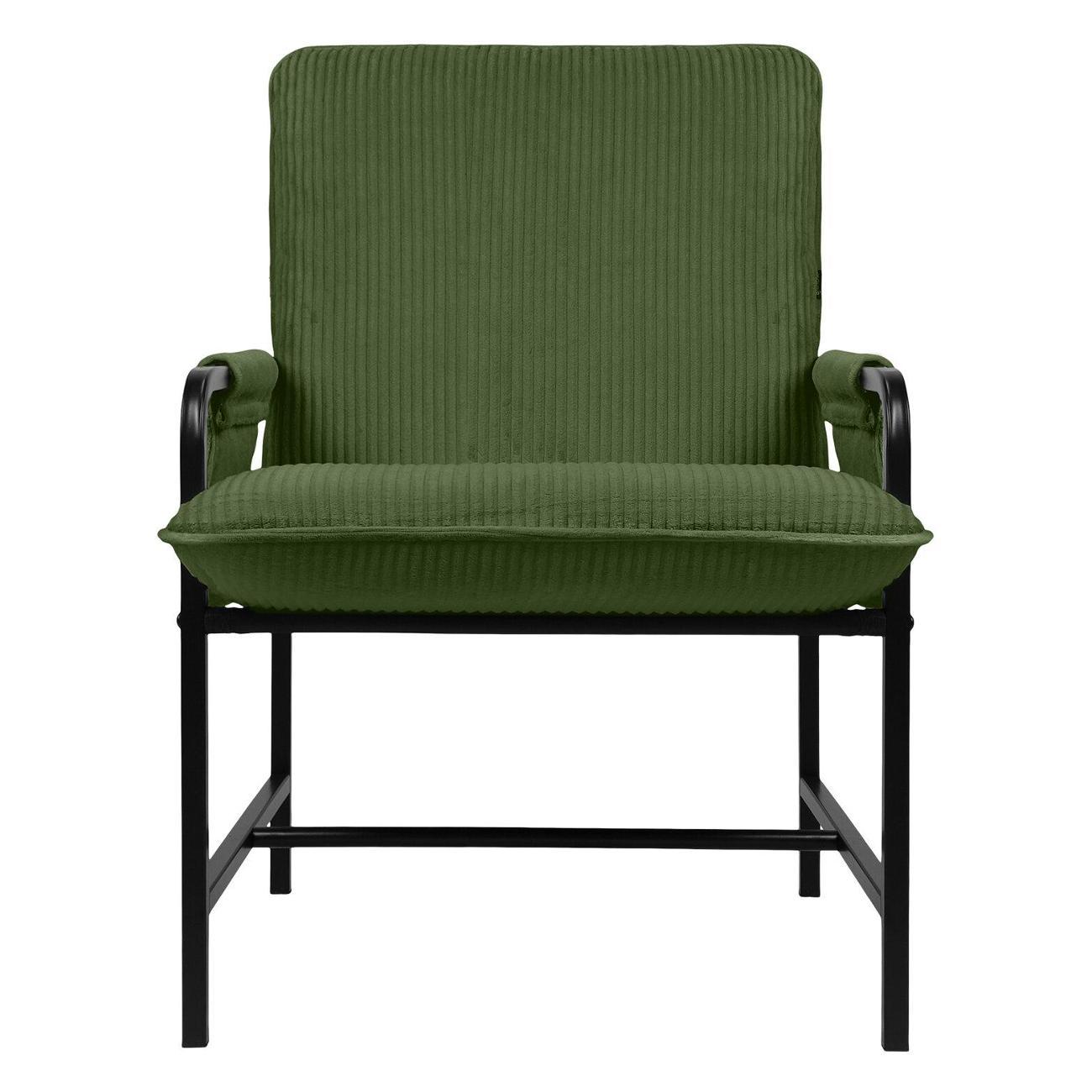 Кресло Brabix Gentle LC-300, ЛОФТ, оливковое