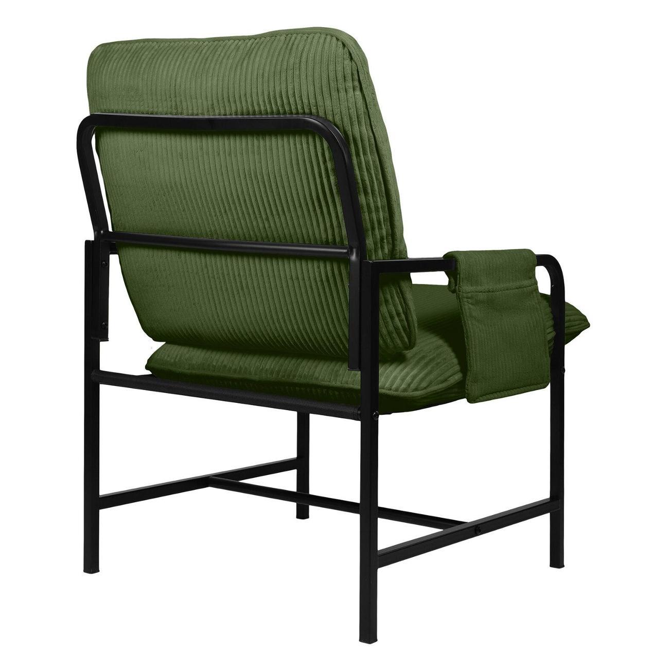 Кресло Brabix Gentle LC-300, ЛОФТ, оливковое