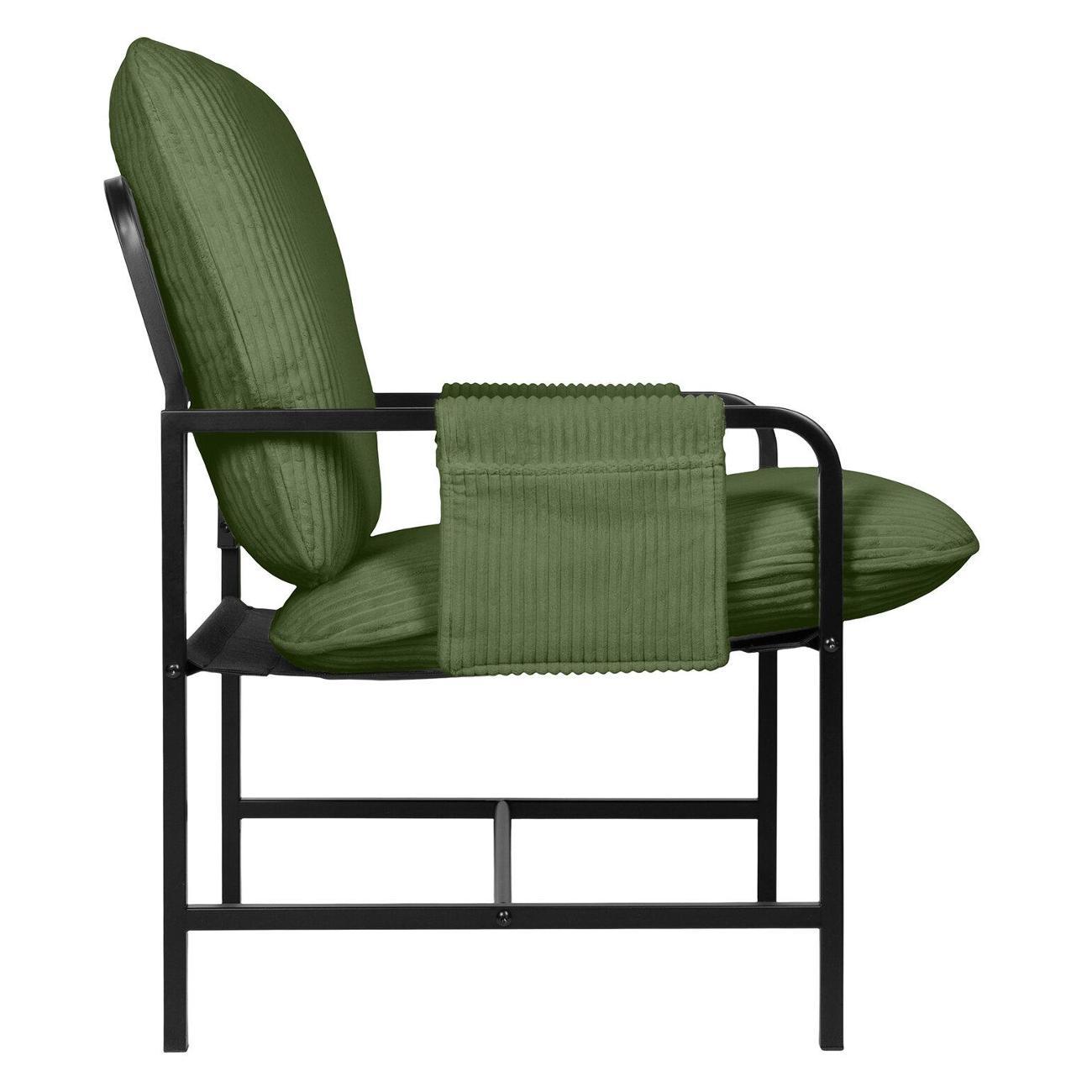 Кресло Brabix Gentle LC-300, ЛОФТ, оливковое