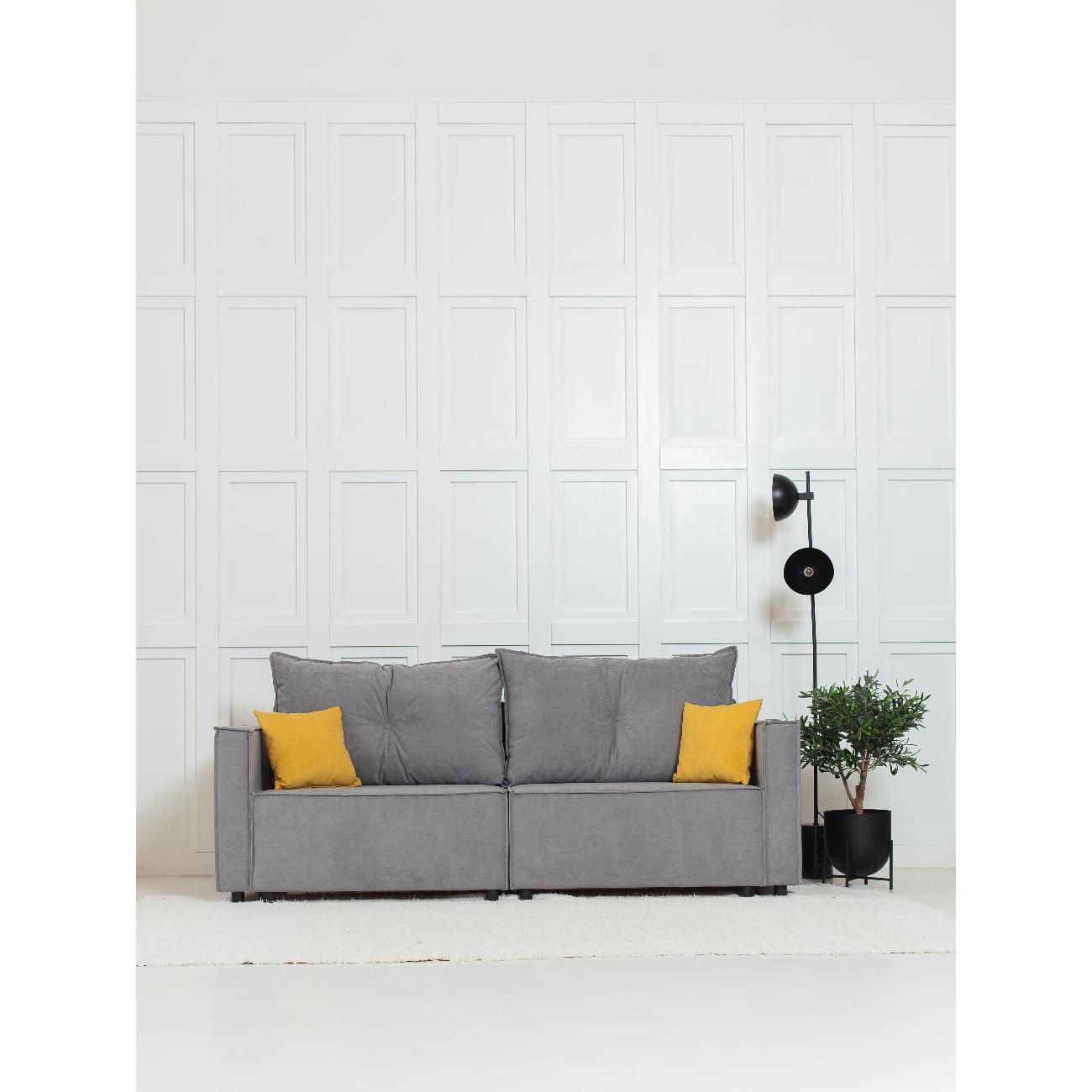 Диван CityHD ГонконгПРО серый