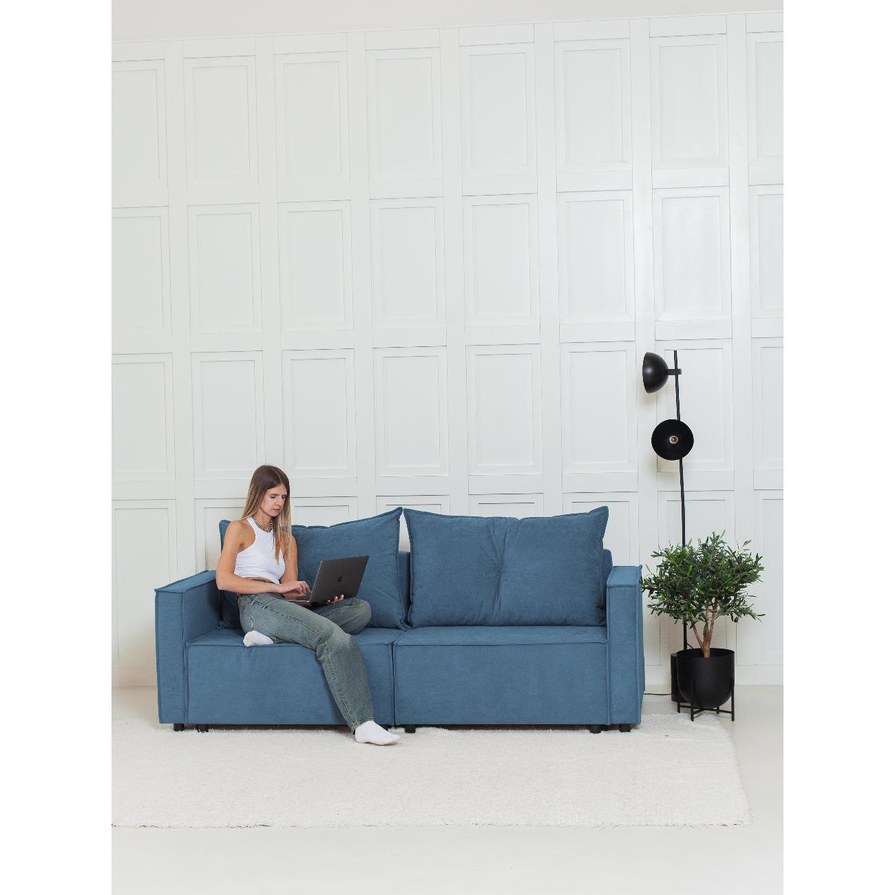 Диван CityHD ГонконгПРО синий