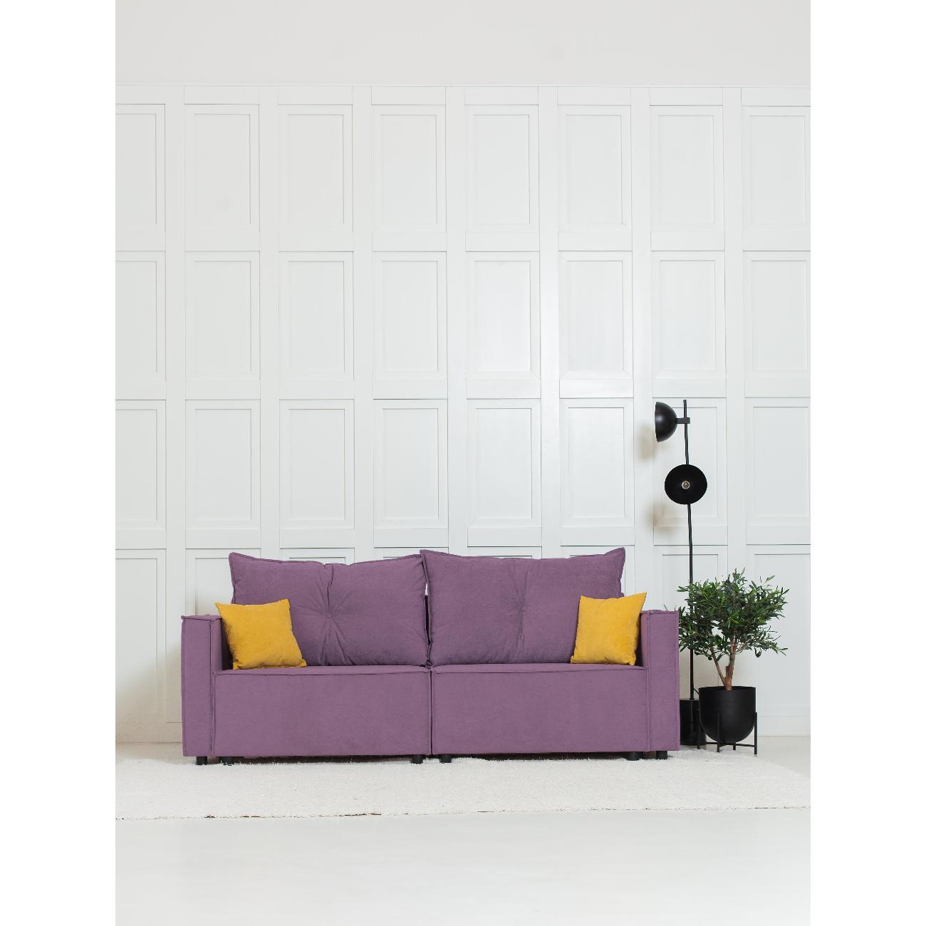 Диван CityHD ГонконгПРО фиолетовый