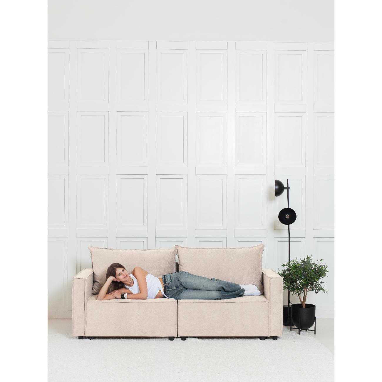 Диван CityHD НиццаПРО бежевый