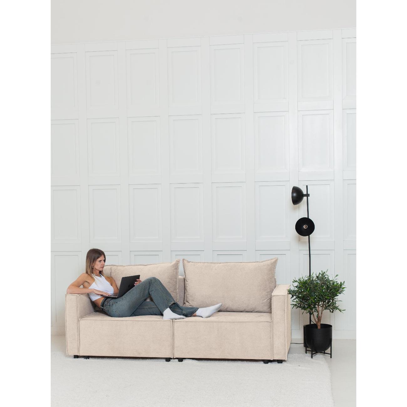 Диван CityHD НиццаПРО бежевый