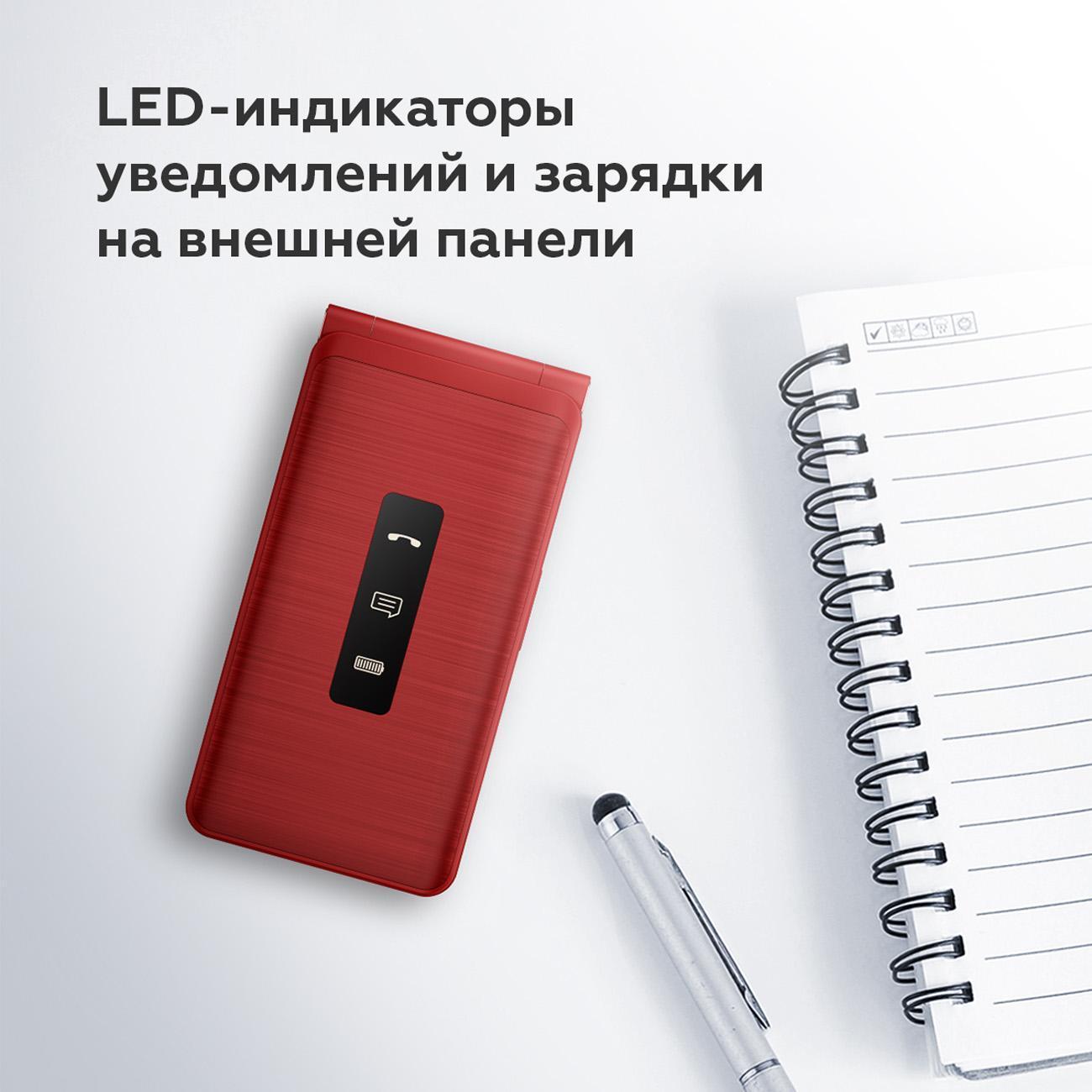 Смартфоны, планшеты, мобильные телефоны BQ 2411 Shell Красный