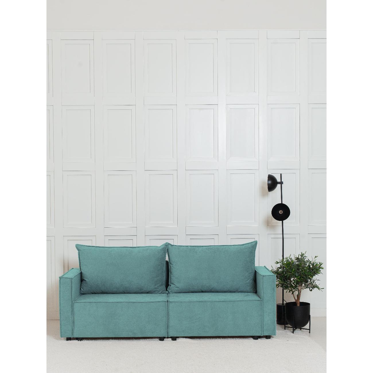 Диван CityHD НиццаПРО бирюзовый