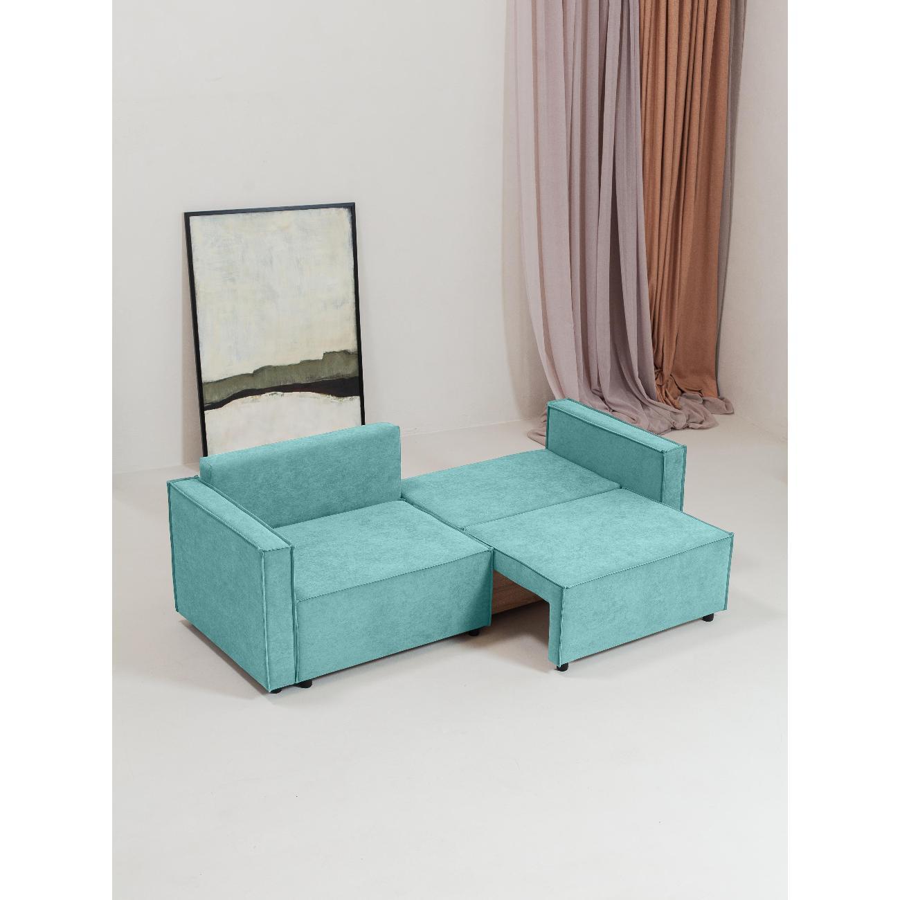 Диван CityHD НиццаПРО бирюзовый