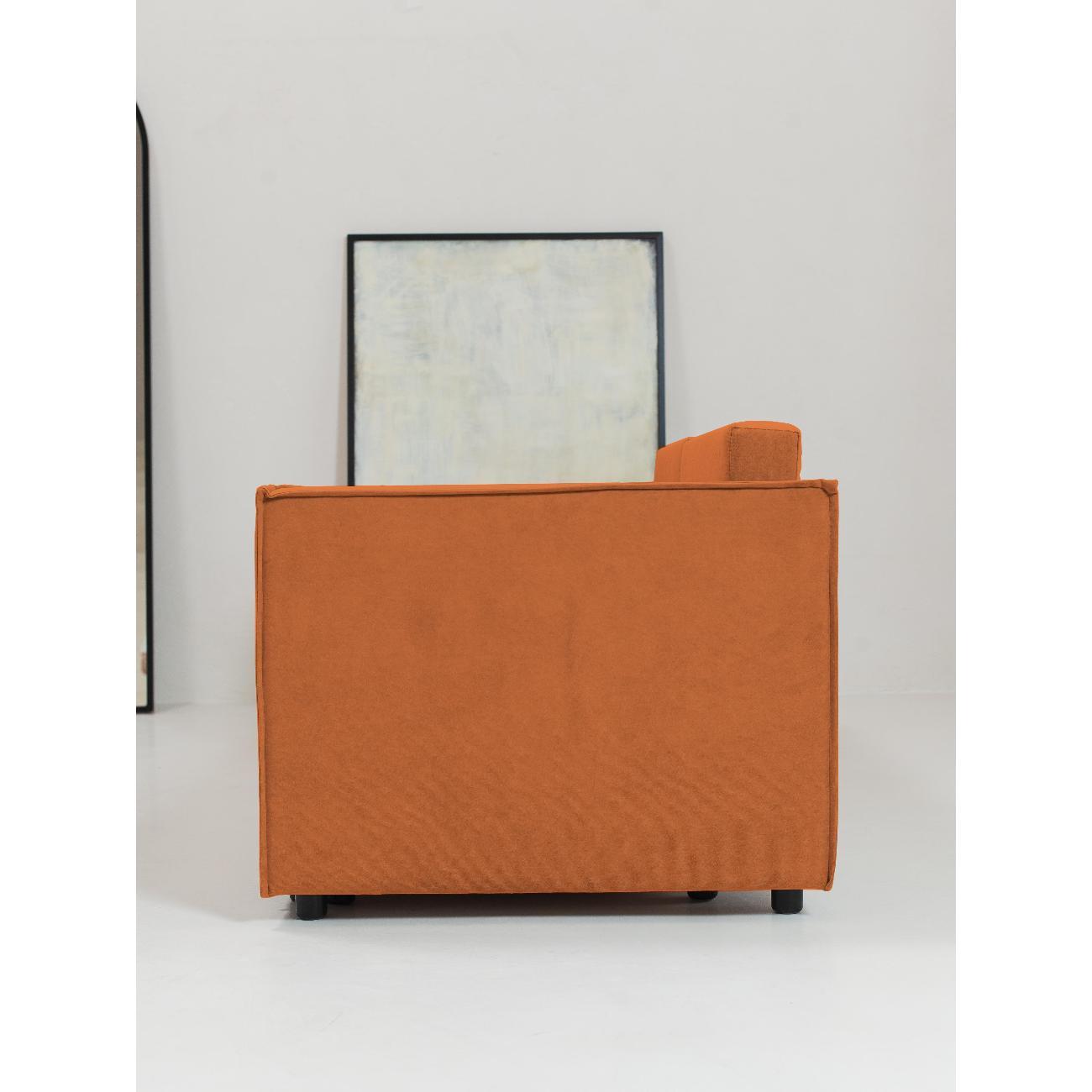 Диван CityHD НиццаПРО оранжевый