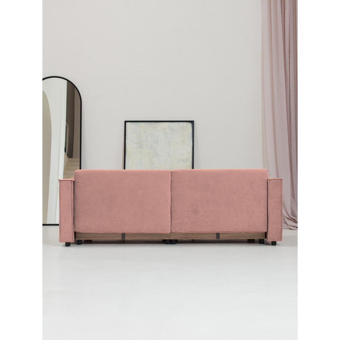 Диван CityHD НиццаПРО розовый