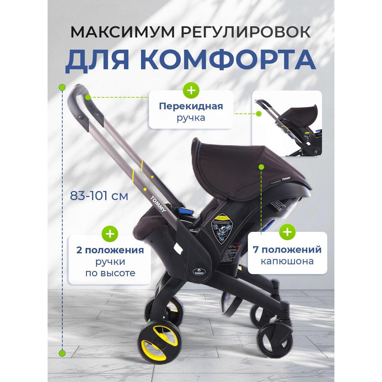 Коляска TOMMY Smart черный