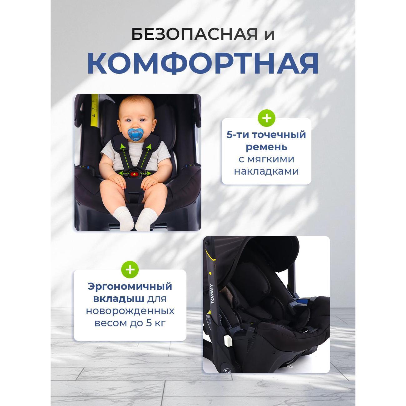 Коляска TOMMY Smart черный