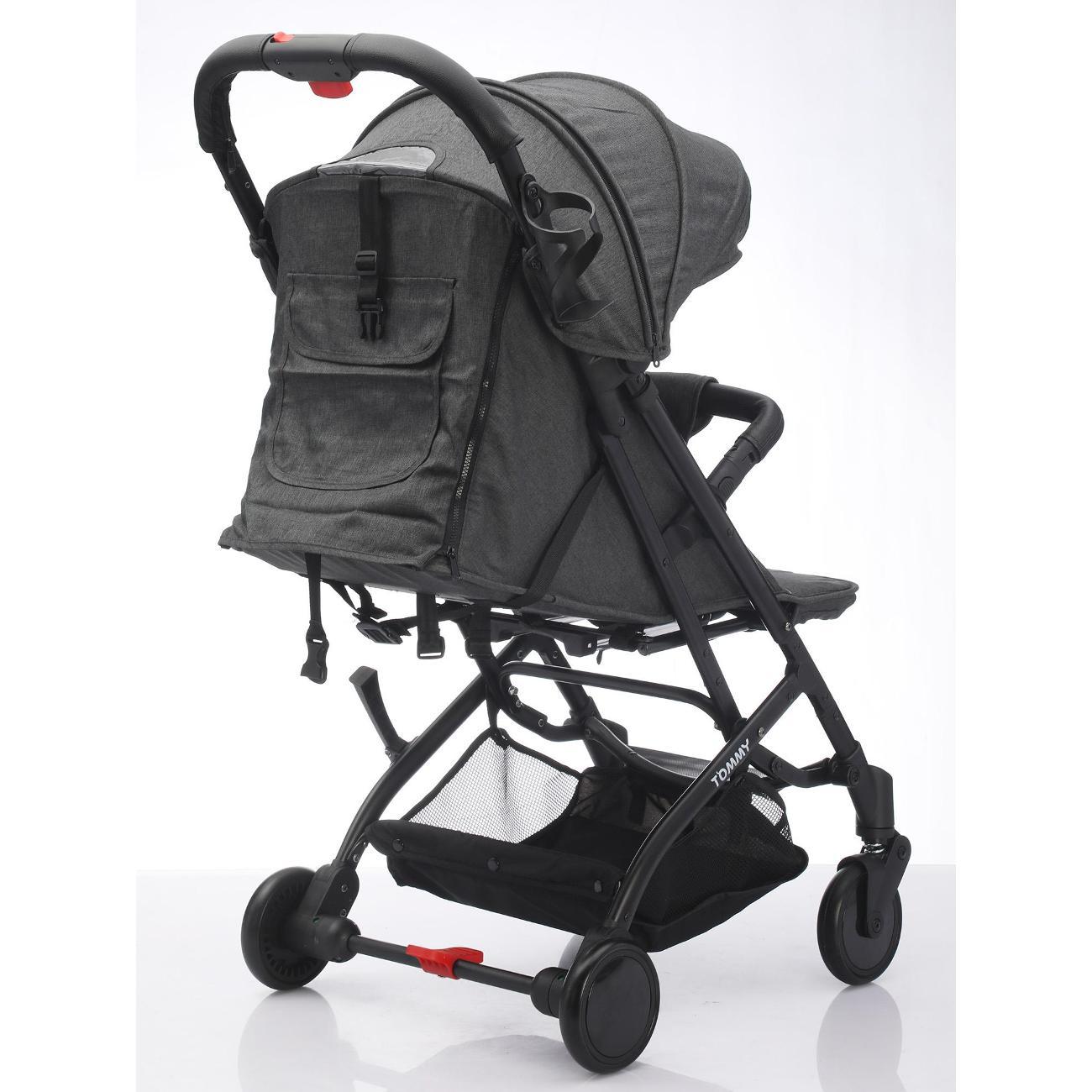 Коляска TOMMY Trip темно-серый