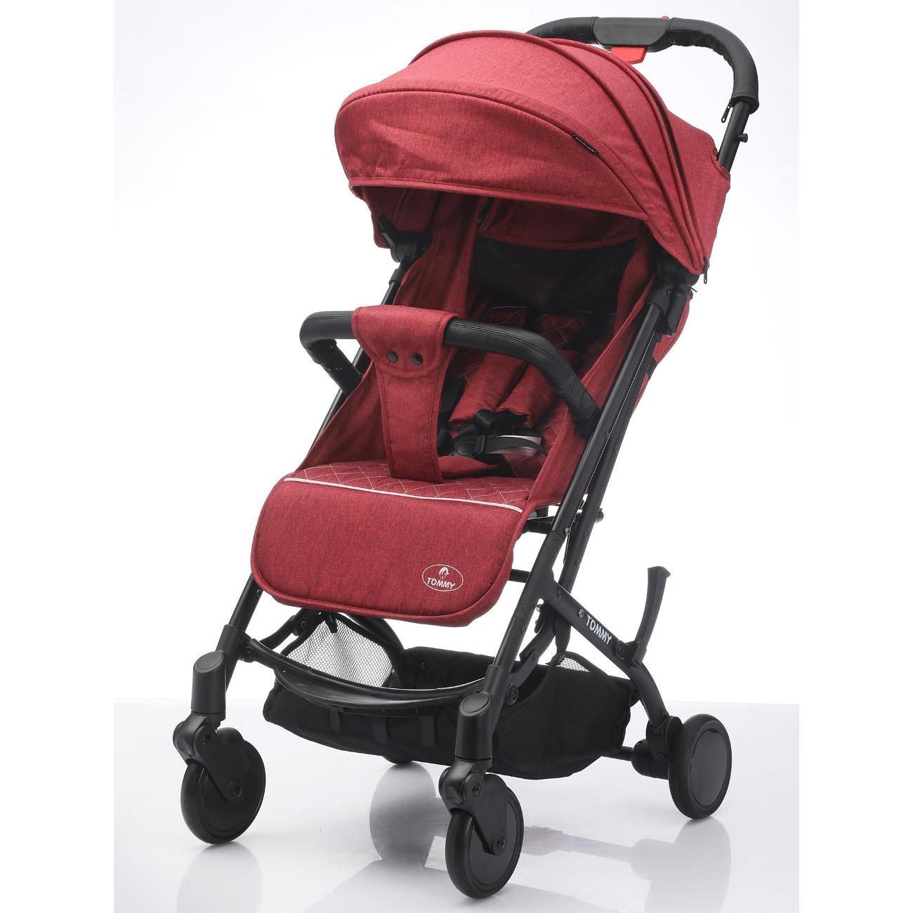 Коляска TOMMY Trip красный