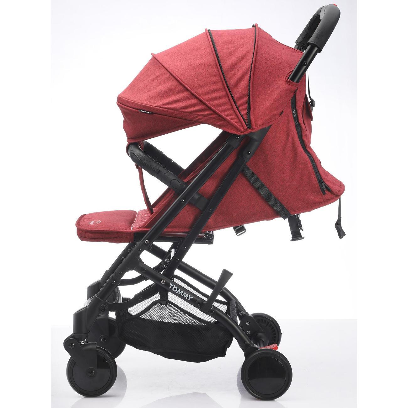 Коляска TOMMY Trip красный