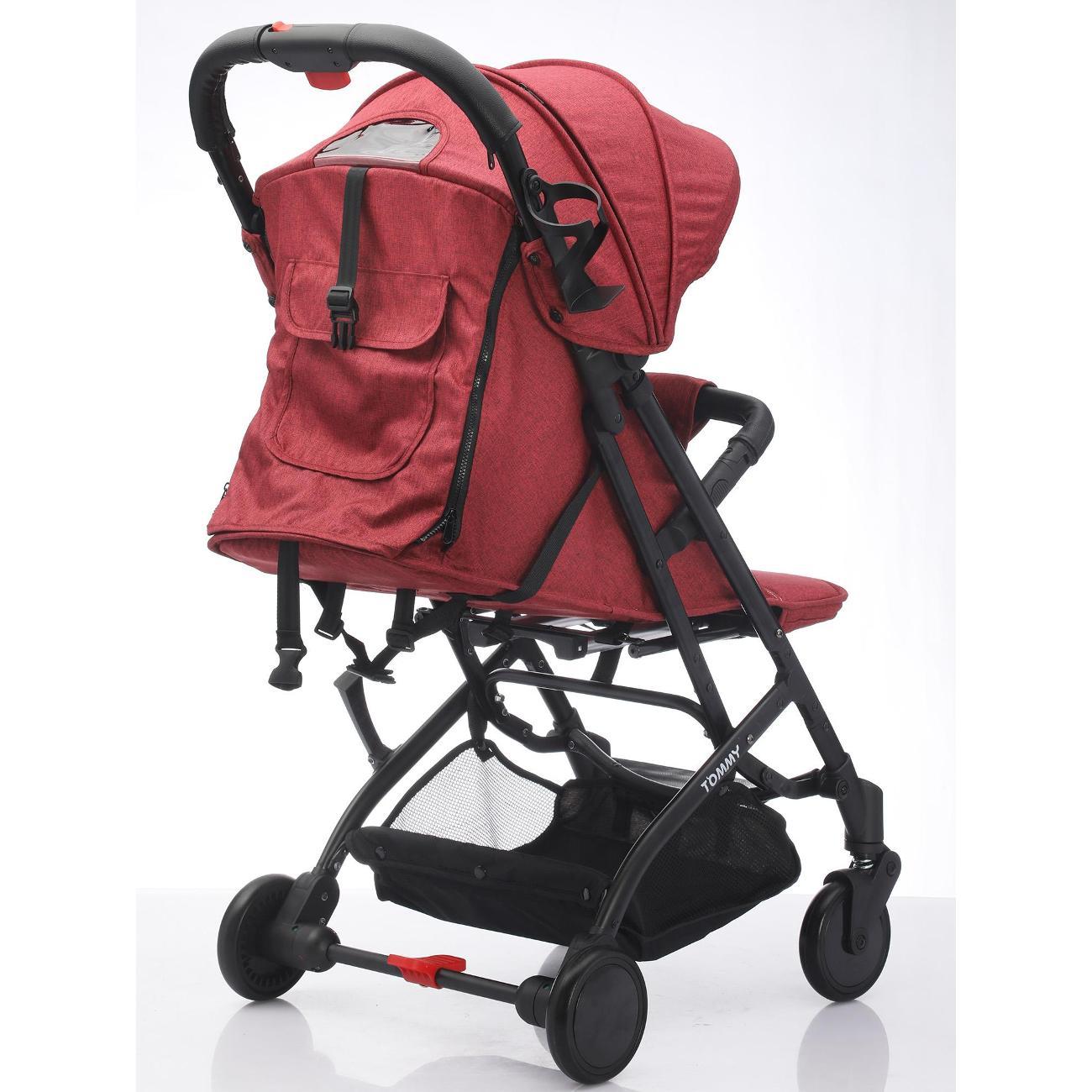 Коляска TOMMY Trip красный
