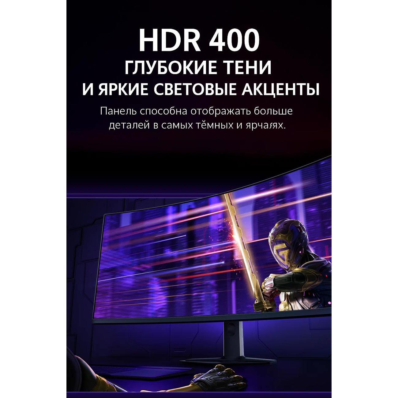 Монитор игровой Xiaomi G34WQ (C34WQDA-RG)