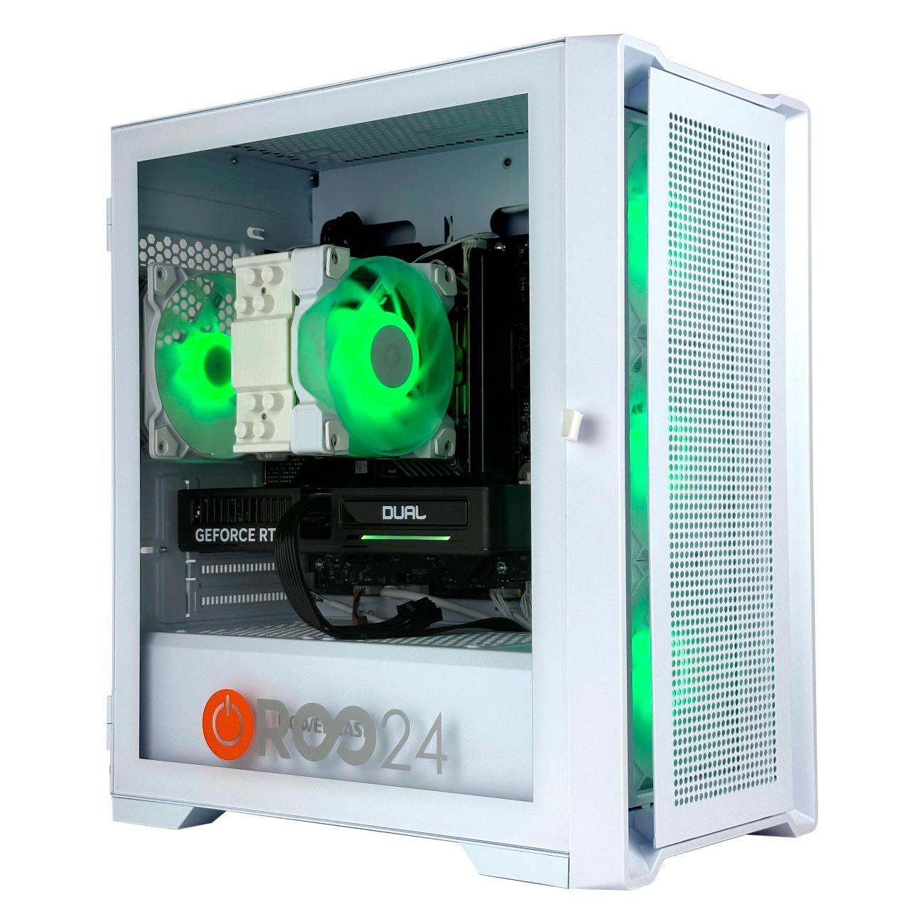 Системный блок Roo24 Gaming (Core i5-12400F / 16ГБ / SSD M.2 ГБ / RTX5050 / Win11 Pro) белый