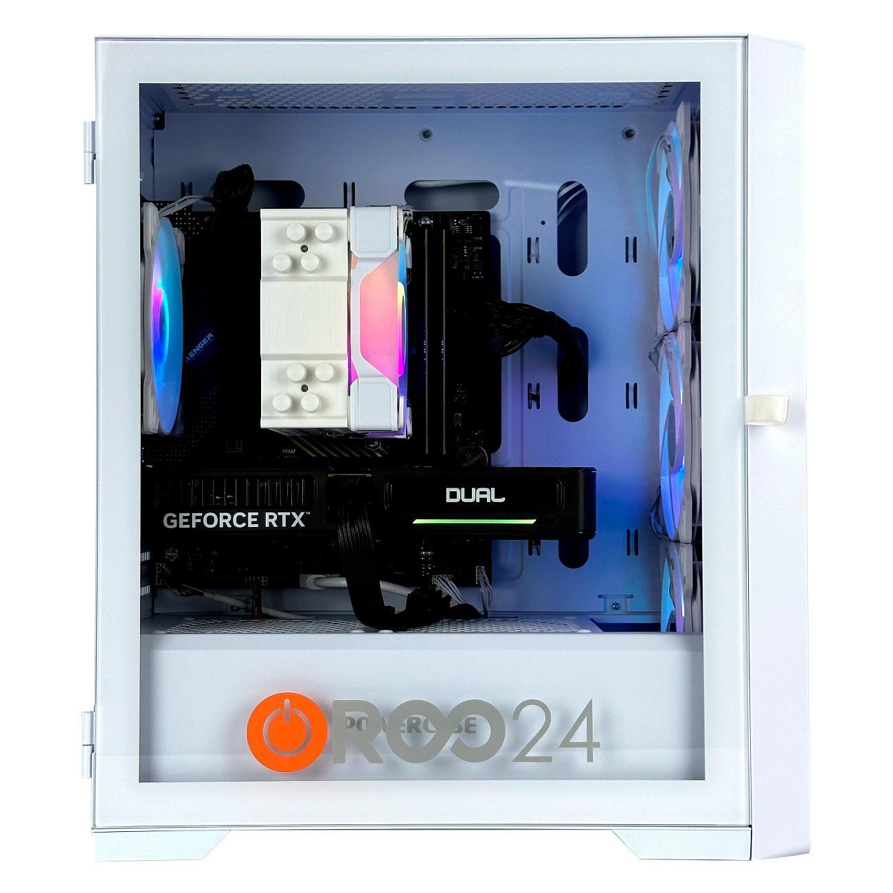 Системный блок Roo24 Gaming (Core i5-13400F / 32ГБ / SSD M.2 ГБ / RTX5060 Ti 8ГБ / Win11 Pro) белый