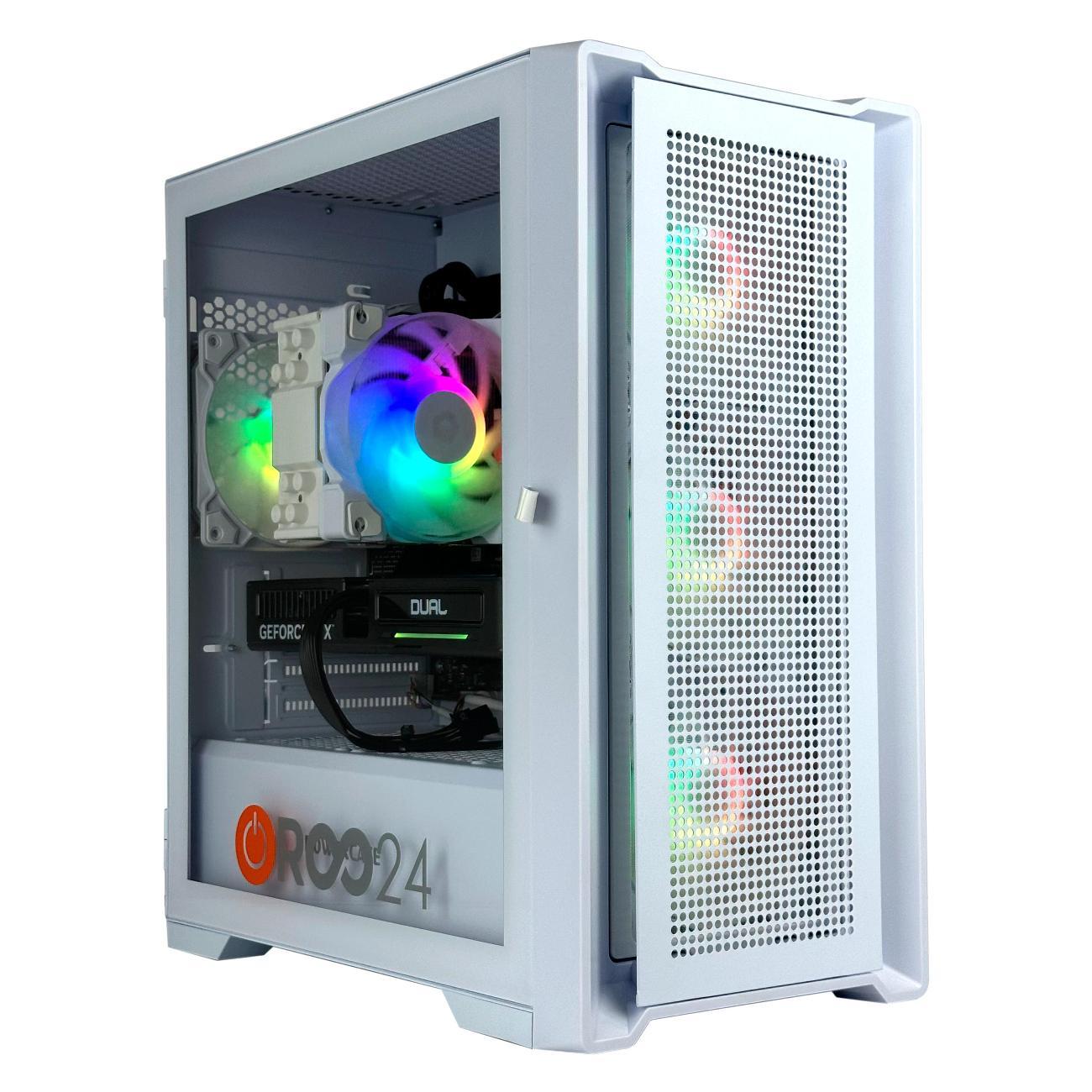 Системный блок Roo24 Gaming (Ryzen 5 7500F / 32ГБ / SSD M.2 ГБ / RTX5060 / Win11 Pro) White фото