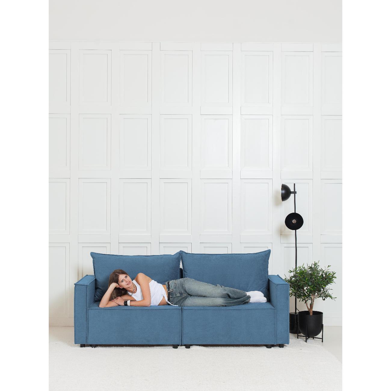 Диван CityHD НиццаПРО синий