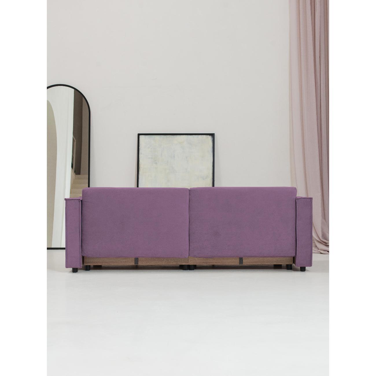 Диван CityHD НиццаПРО фиолетовый