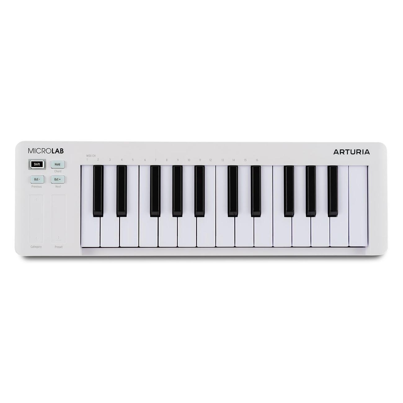 MIDI клавиатура Arturia MicroLab 3 White