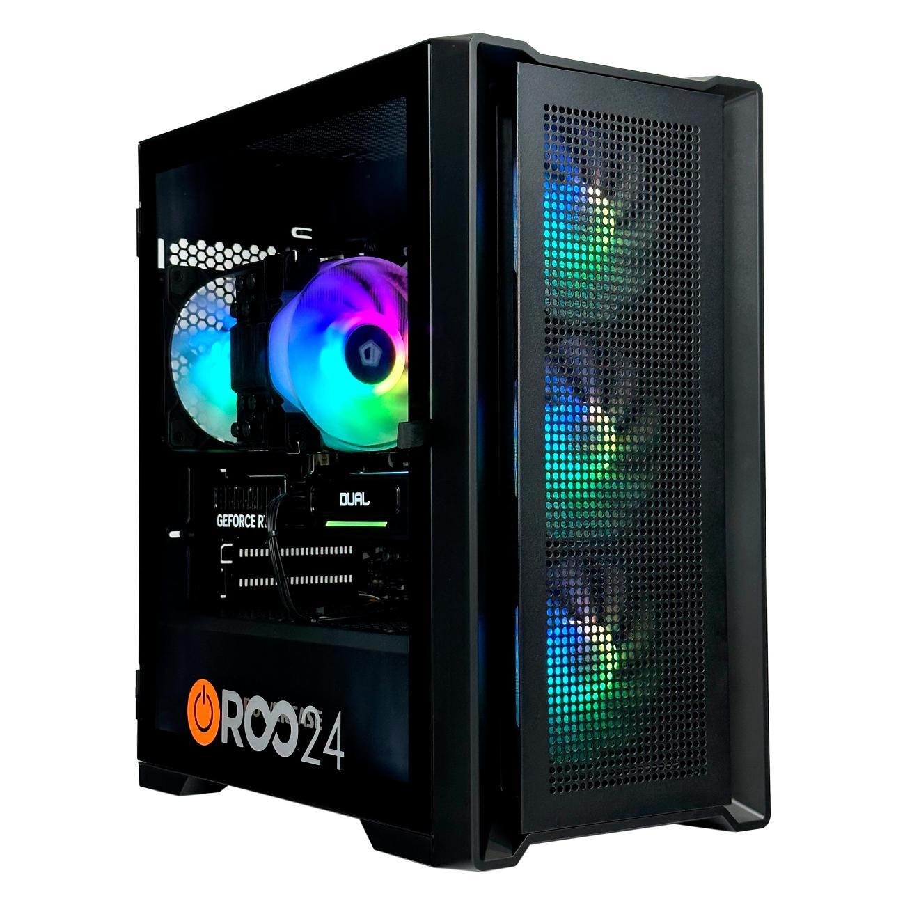 Системный блок Roo24 Gaming (Ryzen 5 5600 / 32ГБ / SSD M.2 ГБ / RTX5060 / Win11 Pro) Black фото