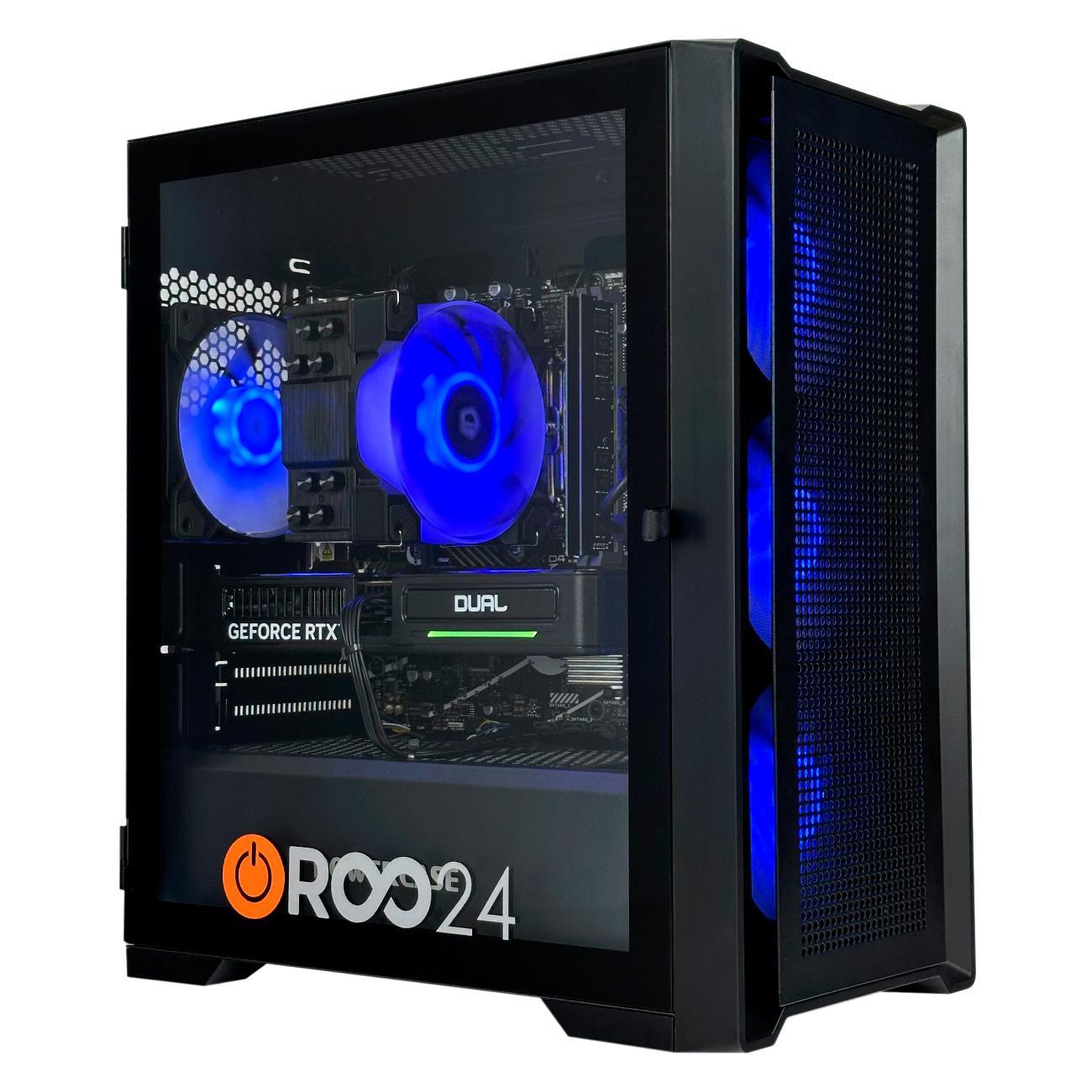 Системный блок Roo24 Gaming (Core i5-13400F / 16ГБ / SSD M.2 ГБ / RTX5060 / Win11 Pro) черный
