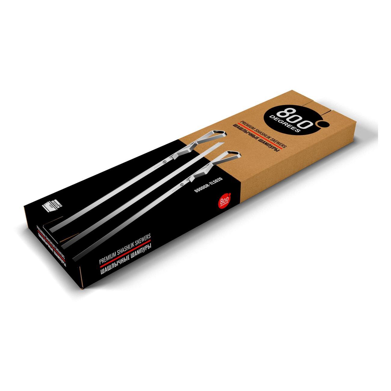 Шампура 800 Degrees 800DGR-TLS020