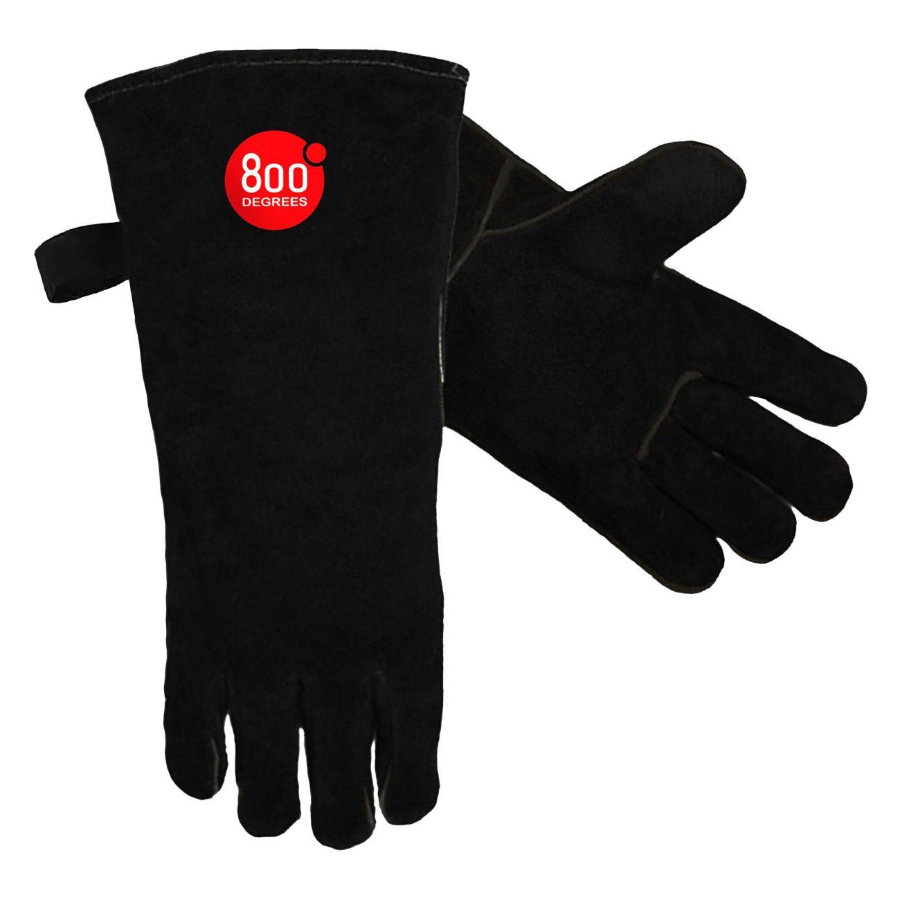 Перчатки, рукавицы для гриля 800 Degrees Genuine Leather Gloves
