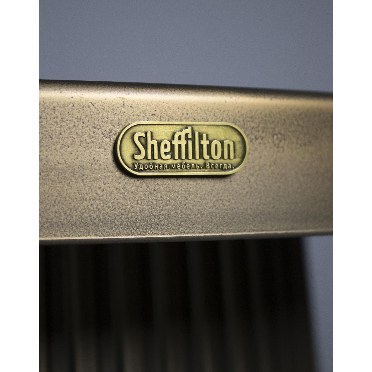 Стол журнальный Sheffilton SHT-CT94 патина золотая