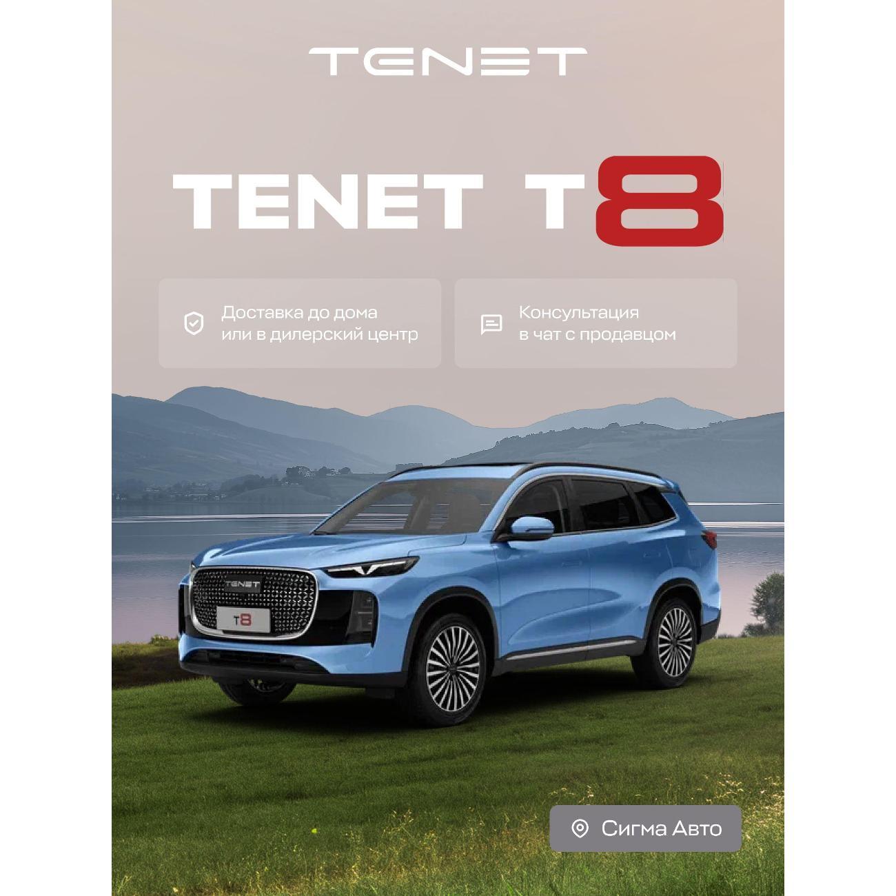 Автомобиль бензиновый TENET T8 Prime 2.0T DCT (Синий) фото